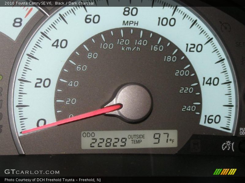 Black / Dark Charcoal 2010 Toyota Camry SE V6