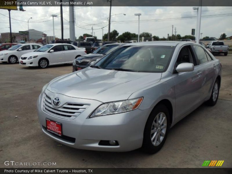 Titanium Metallic / Ash 2007 Toyota Camry XLE V6