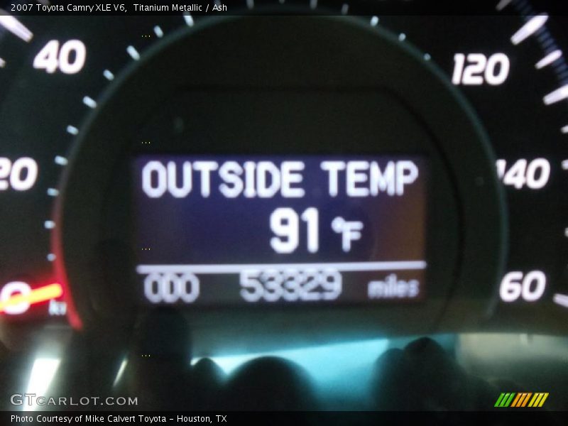 Titanium Metallic / Ash 2007 Toyota Camry XLE V6