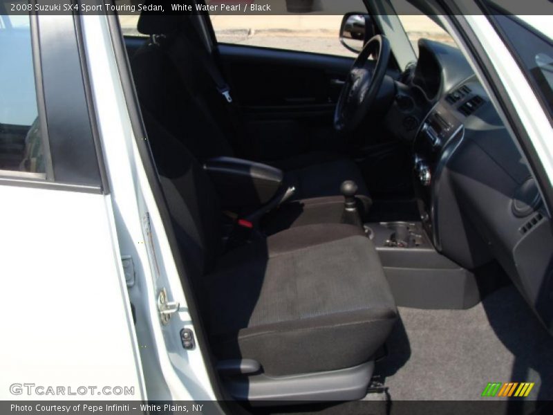 White Water Pearl / Black 2008 Suzuki SX4 Sport Touring Sedan