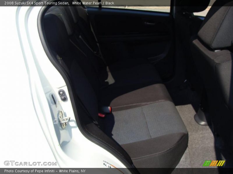 White Water Pearl / Black 2008 Suzuki SX4 Sport Touring Sedan