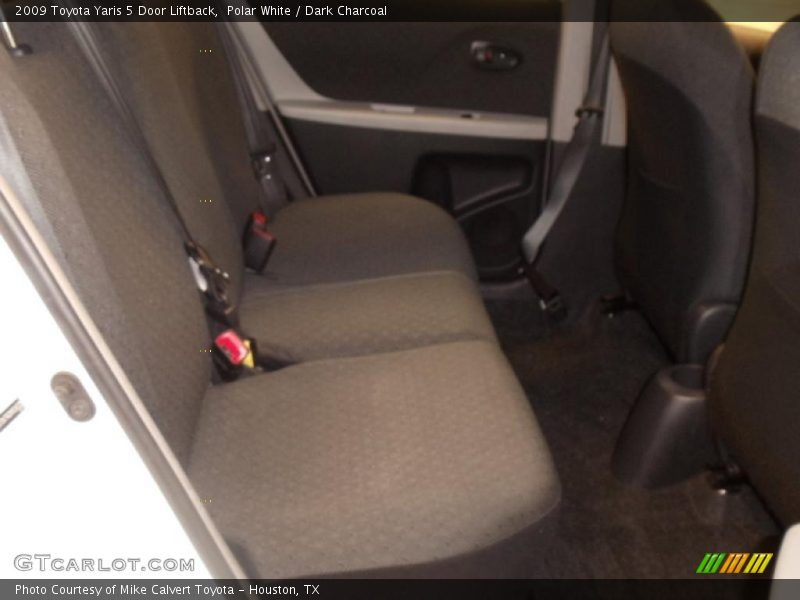 Polar White / Dark Charcoal 2009 Toyota Yaris 5 Door Liftback