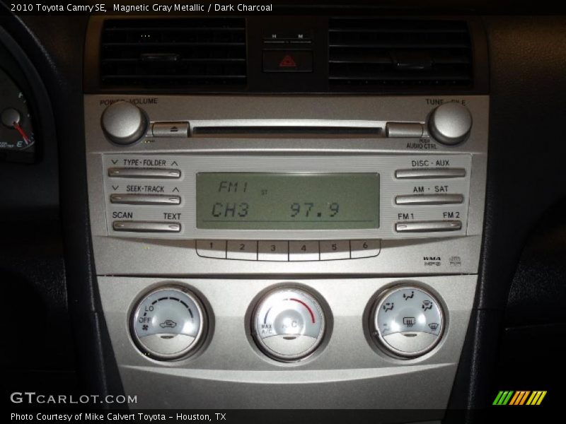 Magnetic Gray Metallic / Dark Charcoal 2010 Toyota Camry SE