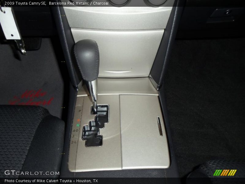 Barcelona Red Metallic / Charcoal 2009 Toyota Camry SE