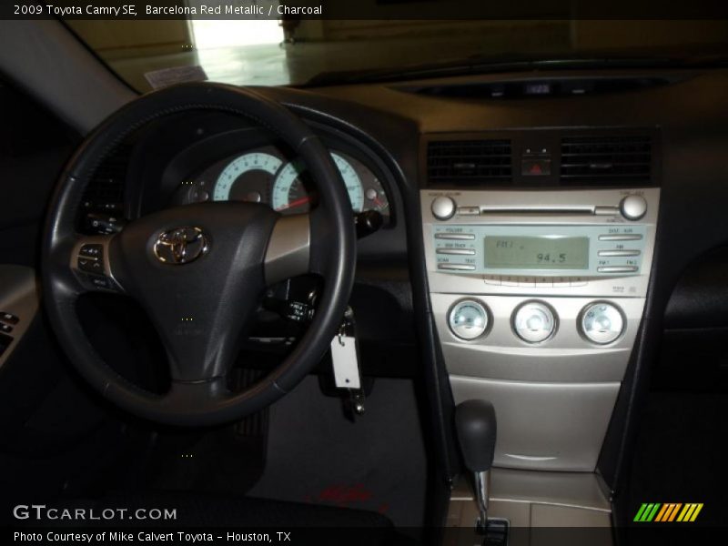 Barcelona Red Metallic / Charcoal 2009 Toyota Camry SE