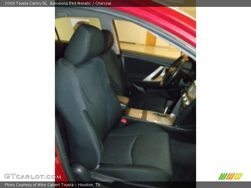 Barcelona Red Metallic / Charcoal 2009 Toyota Camry SE