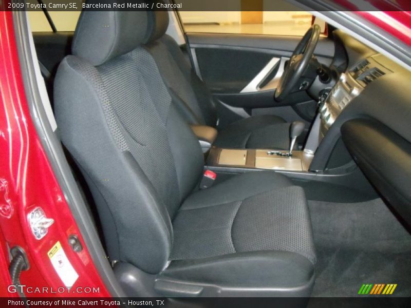 Barcelona Red Metallic / Charcoal 2009 Toyota Camry SE