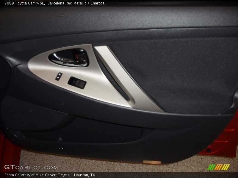 Barcelona Red Metallic / Charcoal 2009 Toyota Camry SE