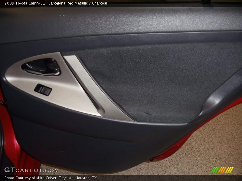 Barcelona Red Metallic / Charcoal 2009 Toyota Camry SE