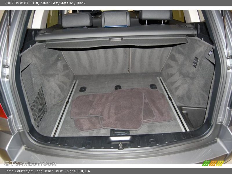 Silver Grey Metallic / Black 2007 BMW X3 3.0si