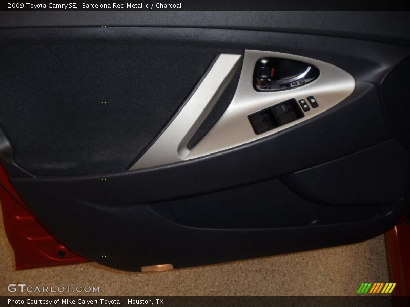 Barcelona Red Metallic / Charcoal 2009 Toyota Camry SE
