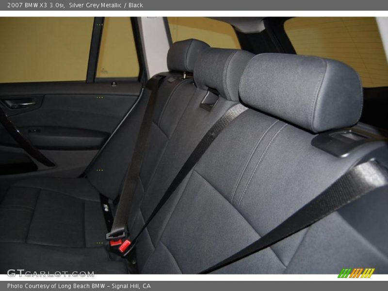 Silver Grey Metallic / Black 2007 BMW X3 3.0si