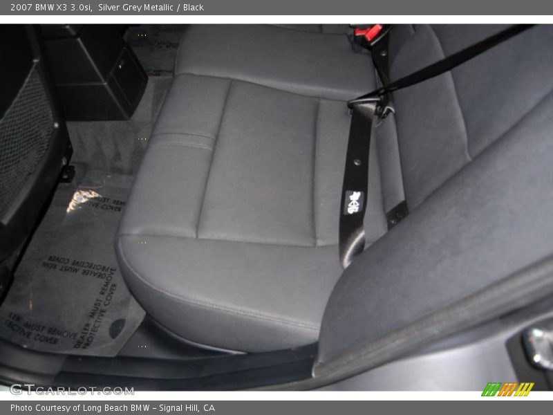 Silver Grey Metallic / Black 2007 BMW X3 3.0si