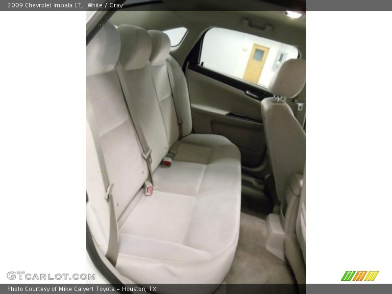 White / Gray 2009 Chevrolet Impala LT