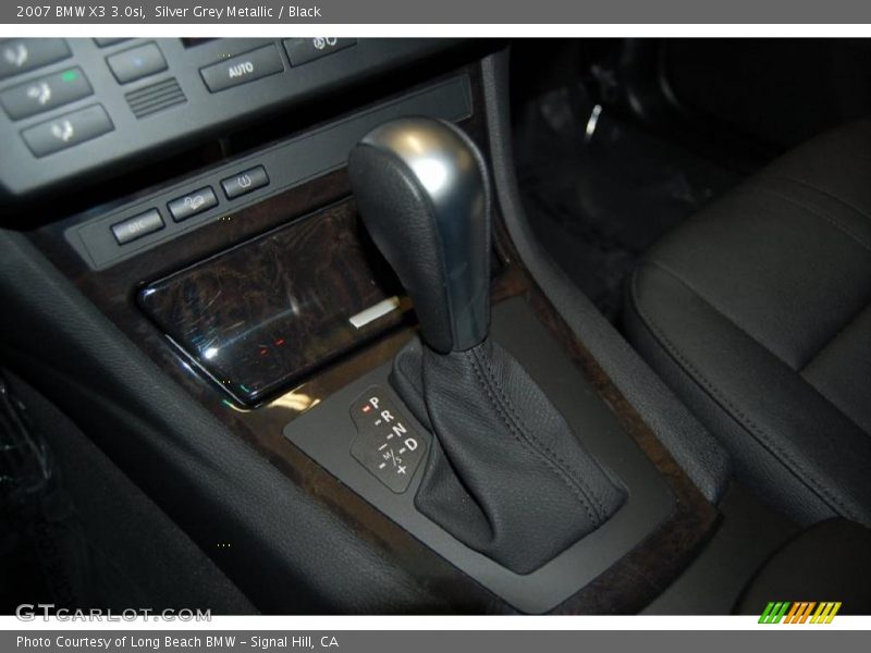 Silver Grey Metallic / Black 2007 BMW X3 3.0si