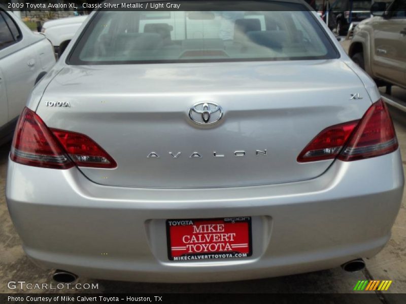 Classic Silver Metallic / Light Gray 2009 Toyota Avalon XL