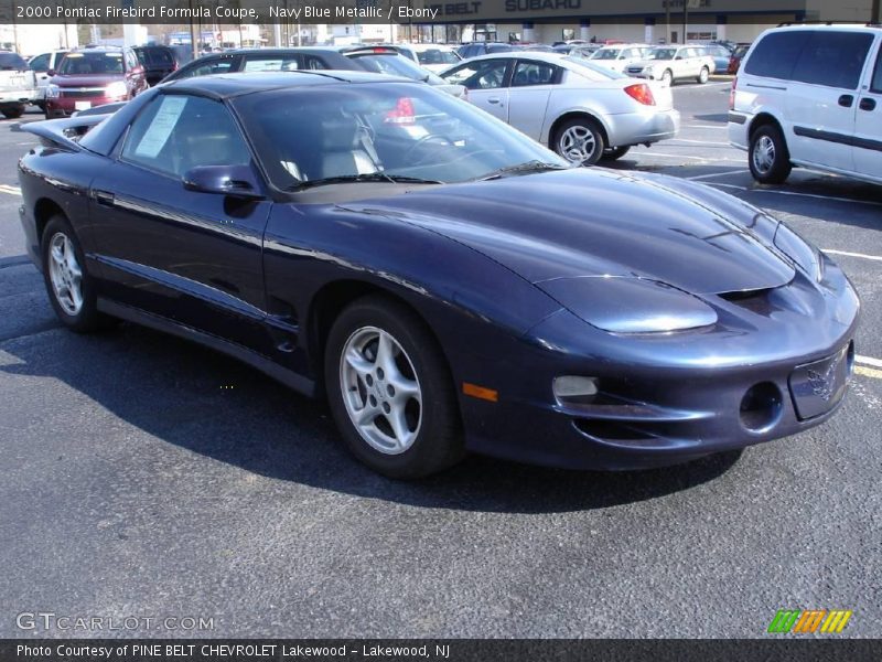 Navy Blue Metallic / Ebony 2000 Pontiac Firebird Formula Coupe