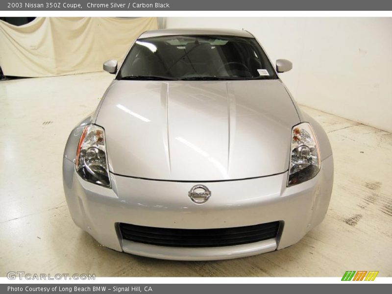 Chrome Silver / Carbon Black 2003 Nissan 350Z Coupe