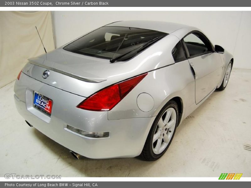 Chrome Silver / Carbon Black 2003 Nissan 350Z Coupe