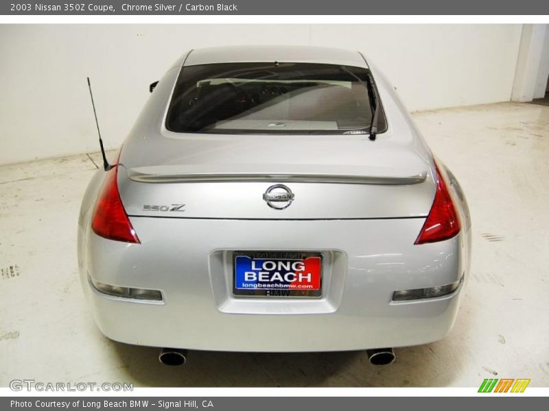 Chrome Silver / Carbon Black 2003 Nissan 350Z Coupe