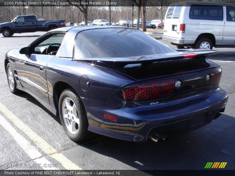 Navy Blue Metallic / Ebony 2000 Pontiac Firebird Formula Coupe