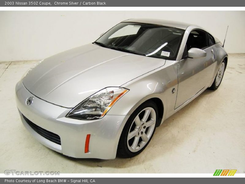 Chrome Silver / Carbon Black 2003 Nissan 350Z Coupe