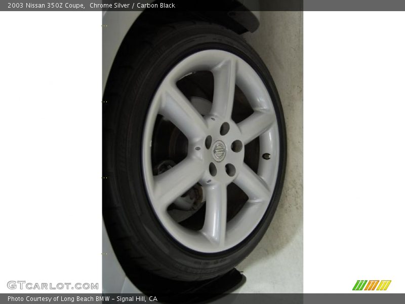 Chrome Silver / Carbon Black 2003 Nissan 350Z Coupe