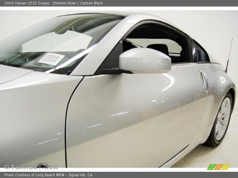 Chrome Silver / Carbon Black 2003 Nissan 350Z Coupe