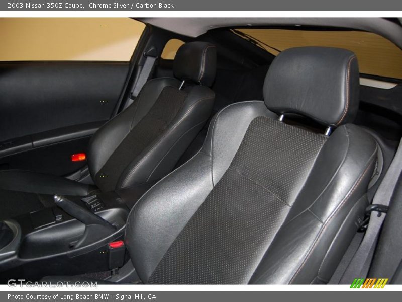 Chrome Silver / Carbon Black 2003 Nissan 350Z Coupe