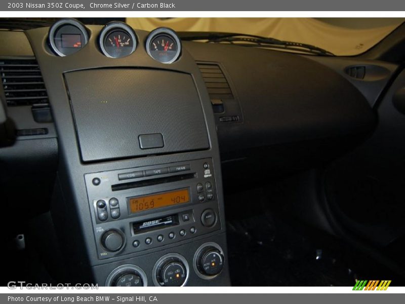 Chrome Silver / Carbon Black 2003 Nissan 350Z Coupe