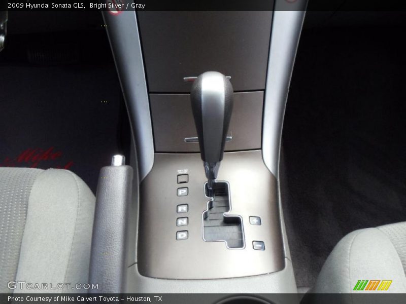 Bright Silver / Gray 2009 Hyundai Sonata GLS