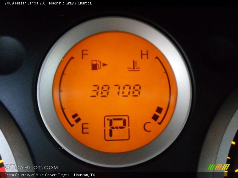 Magnetic Gray / Charcoal 2009 Nissan Sentra 2.0