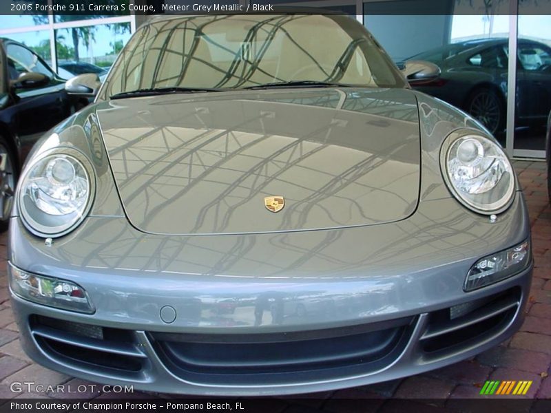 Meteor Grey Metallic / Black 2006 Porsche 911 Carrera S Coupe