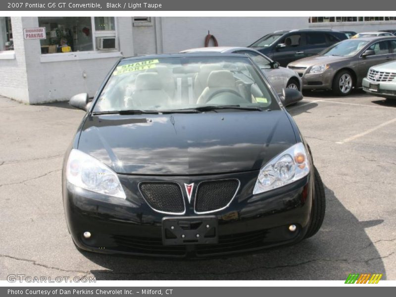 Black / Light Taupe 2007 Pontiac G6 GT Convertible
