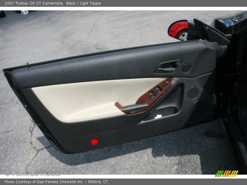 Black / Light Taupe 2007 Pontiac G6 GT Convertible