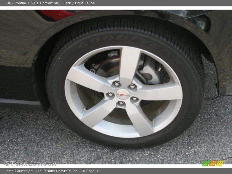 Black / Light Taupe 2007 Pontiac G6 GT Convertible