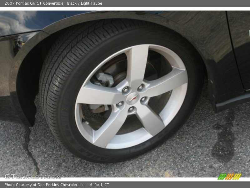 Black / Light Taupe 2007 Pontiac G6 GT Convertible