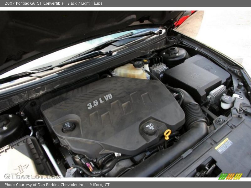 Black / Light Taupe 2007 Pontiac G6 GT Convertible