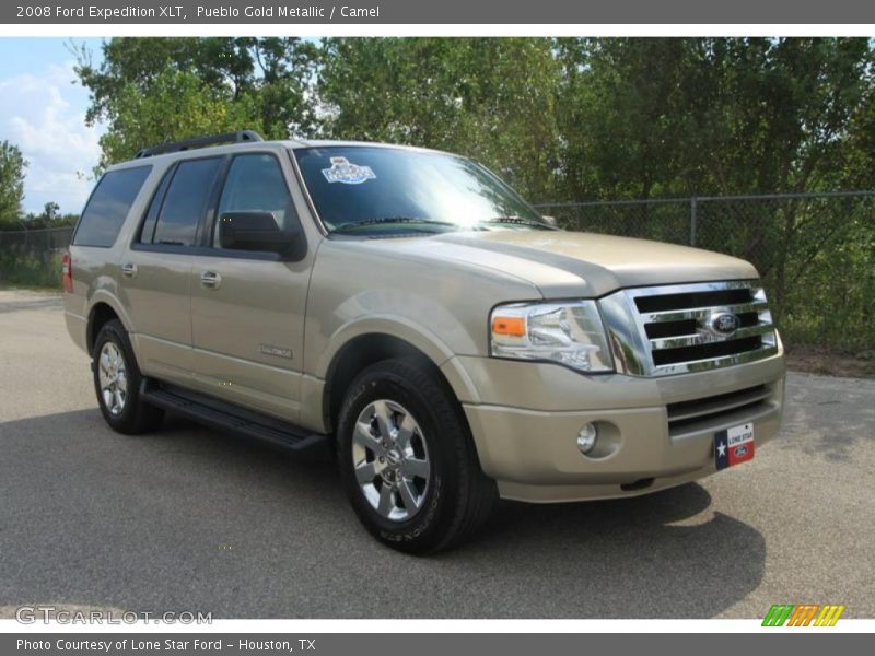 Pueblo Gold Metallic / Camel 2008 Ford Expedition XLT