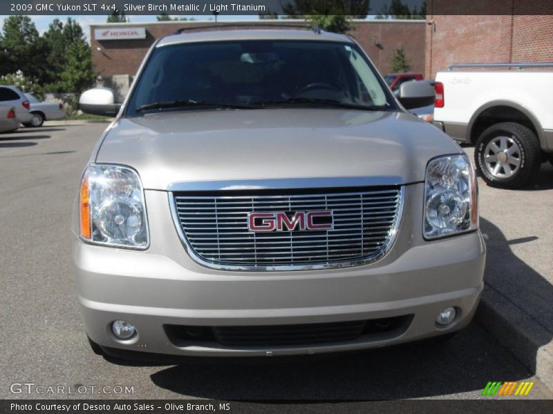 Silver Birch Metallic / Light Titanium 2009 GMC Yukon SLT 4x4