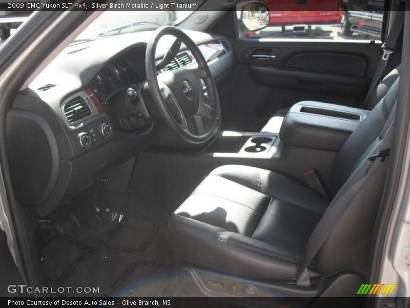 Silver Birch Metallic / Light Titanium 2009 GMC Yukon SLT 4x4