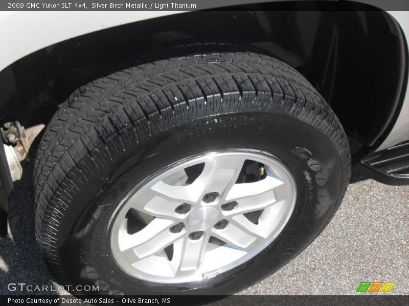 Silver Birch Metallic / Light Titanium 2009 GMC Yukon SLT 4x4
