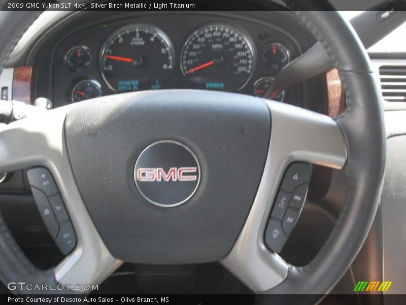 Silver Birch Metallic / Light Titanium 2009 GMC Yukon SLT 4x4