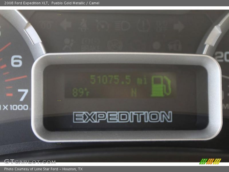 Pueblo Gold Metallic / Camel 2008 Ford Expedition XLT