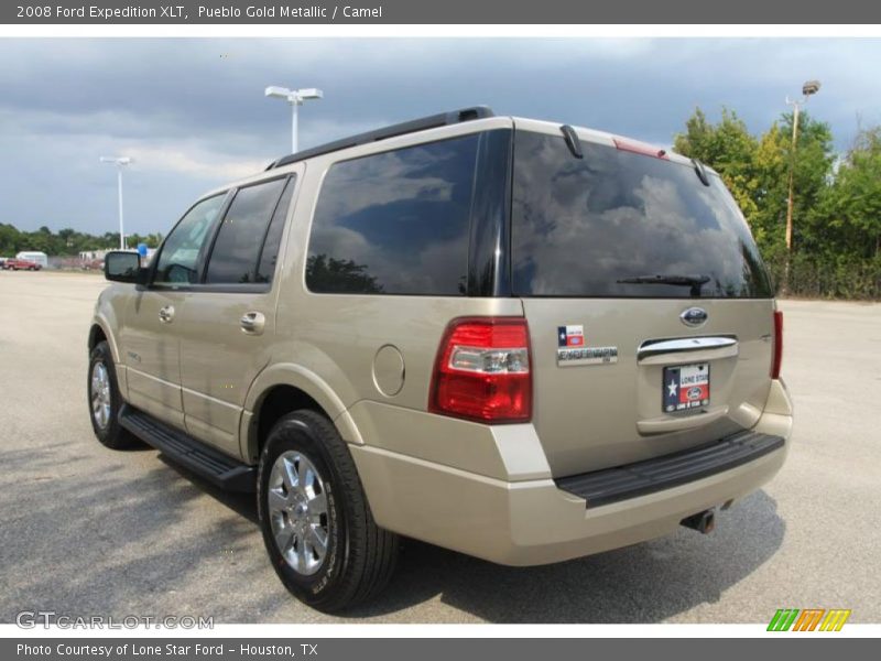 Pueblo Gold Metallic / Camel 2008 Ford Expedition XLT