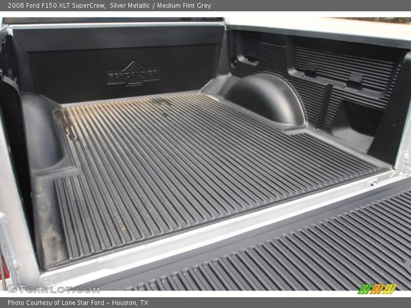 Silver Metallic / Medium Flint Grey 2008 Ford F150 XLT SuperCrew