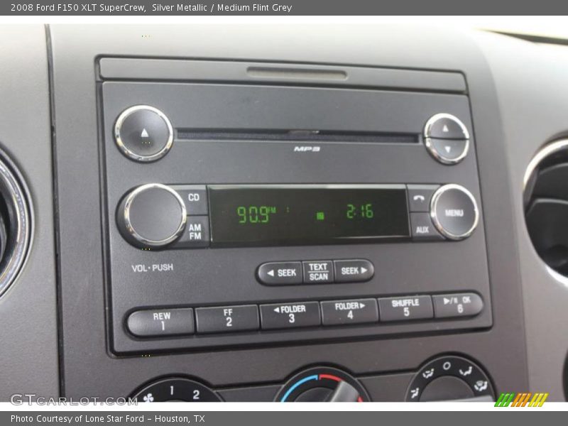 Silver Metallic / Medium Flint Grey 2008 Ford F150 XLT SuperCrew
