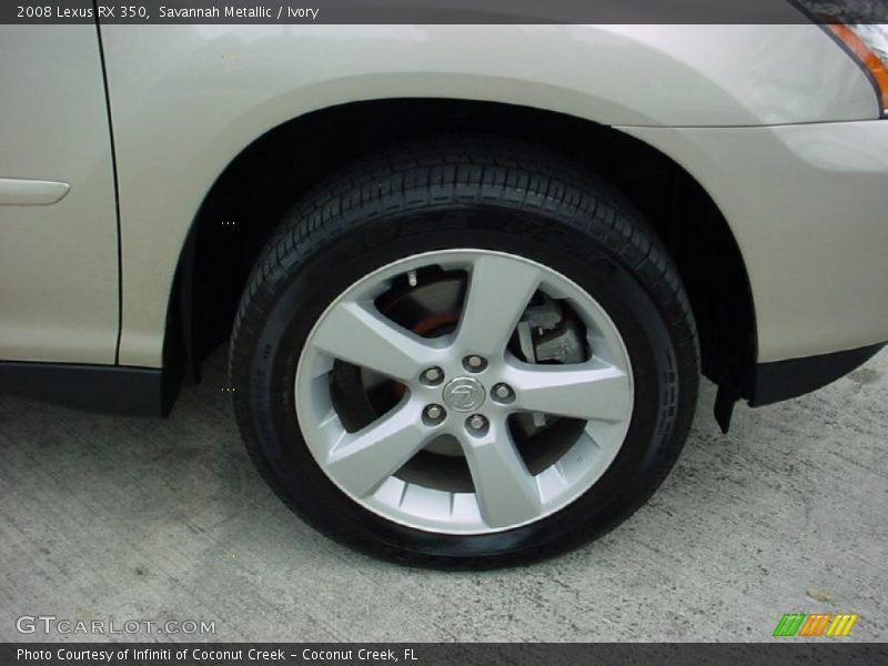 Savannah Metallic / Ivory 2008 Lexus RX 350