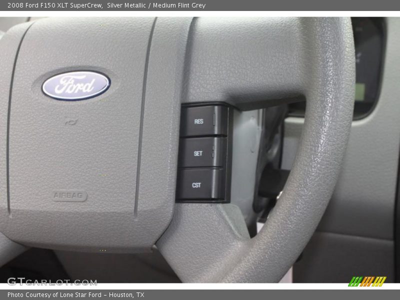 Silver Metallic / Medium Flint Grey 2008 Ford F150 XLT SuperCrew
