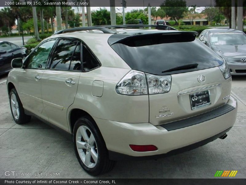 Savannah Metallic / Ivory 2008 Lexus RX 350